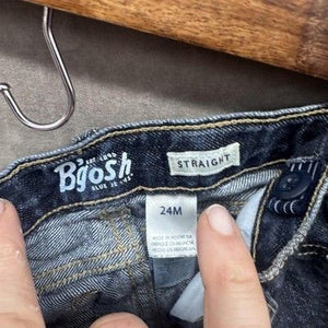 OshKosh B'gosh Toddler Boys Blue Denim Jeans 24M Pre-Owned Good Condition 3