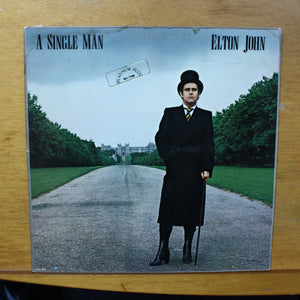 Elton John A SINGLE MAN LP MCA RECORDS MCA-3025 1