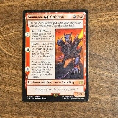 MTG - Summon: G.F. Cerberus - Final Fantasy NM/M Condition