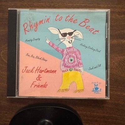 Jack Hartmann Rhymin to the Beat CD Nursery Rhymes Kids Music 14 Tracks Very Goo