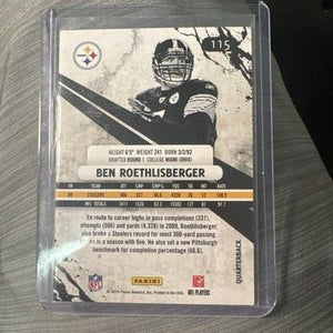 2010 Panini Rookies &amp; Stars #115 Ben Roethlisberger 1