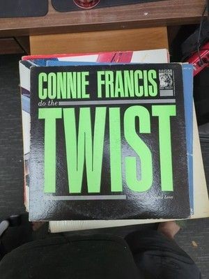 Connie Francis Vinyl LP Do The Twist 1962 UK MGM High Fidelity Used Promo 2