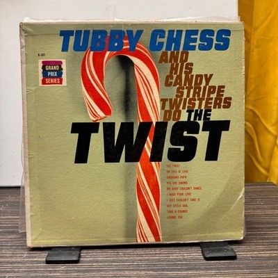 Tubby Chess Candy Stripe Twisters Trip 12 Inch Black Vinyl LP Used