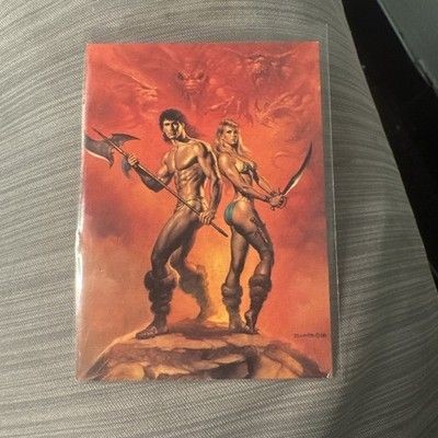 Boris Vallejo #5 Death Stalker Fantasy Art 1991 Collectible Trading Card