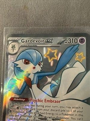 Shiny Gardevoir EX Pokémon Paldean Fates 217/091 Shiny Ultra Rare 1