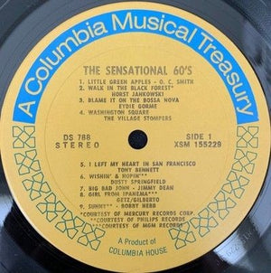 Various Artists The Sensational 60s 12 Inch Vinyl LP Box Set Used 5