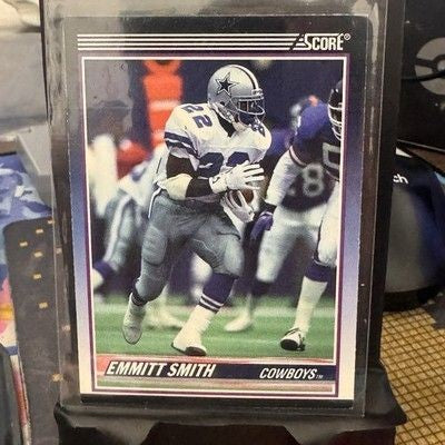1990 Score Supplemental NFL Football #101T Emmitt Smith RC Rookie Card