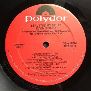 Elvin Bishop Struttin My Stuff Vinyl LP Record Used Rock Album 5