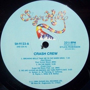 Crash Crew Crash Crew Vinyl LP Record 3