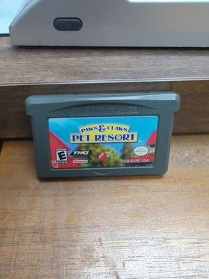 Paws & Claws: Pet Resort (Nintendo Game Boy Advance, 2006) Cartridge Only