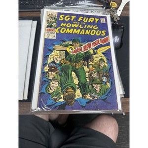 Sgt Fury and his Howling Commandos Comics Lot Issues 52 56 Good Condition 3