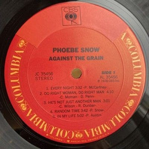 Phoebe Snow Against The Grain Vinyl LP Record Used 2
