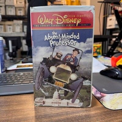 Walt Disney The Absent Minded Professor Volume 3 VHS Very Good Condition