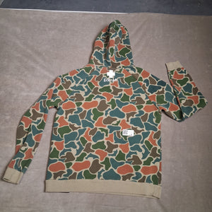 Pink Dolphin Unisex Camo Logo Pullover Hoodie Sweatshirt Size Large 5