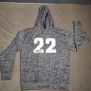2022 Class Of By Herff Jones Class Of 22 Gray Hooded Sweatshirt Size L 1