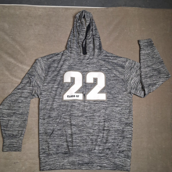 2022 Class Of By Herff Jones Class Of 22 Gray Hooded Sweatshirt Size L