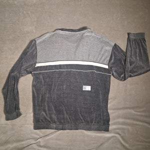 Norm Thompson Mens Gray Colorblock Zip Up Track Jacket Size XLG 4