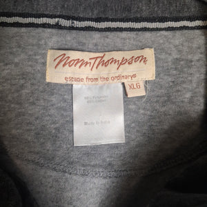 Norm Thompson Mens Gray Colorblock Zip Up Track Jacket Size XLG 3