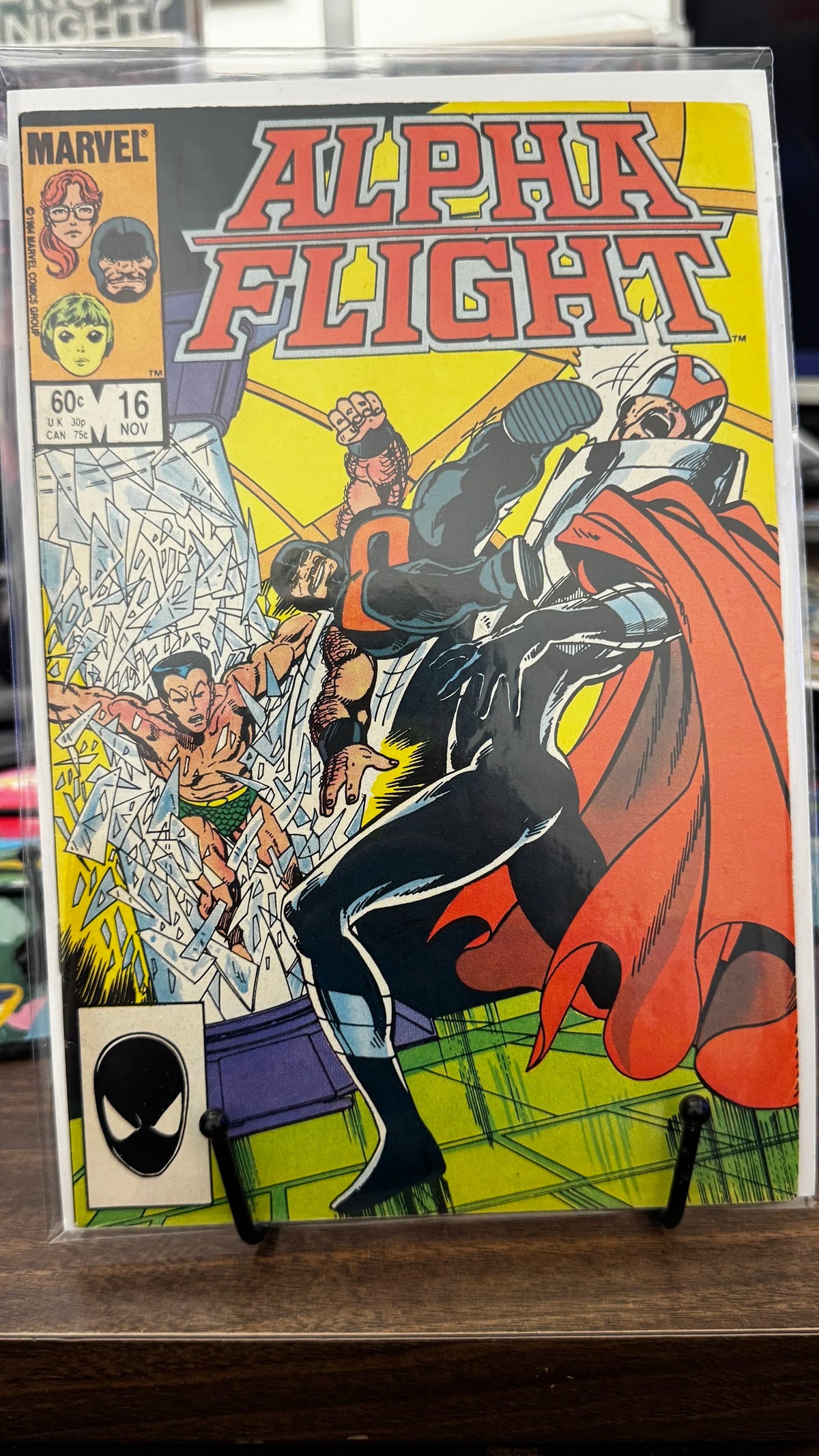 Alpha Flight (1st Series) #16 (1984) 1st App Madison Jeffries (full) Marvel