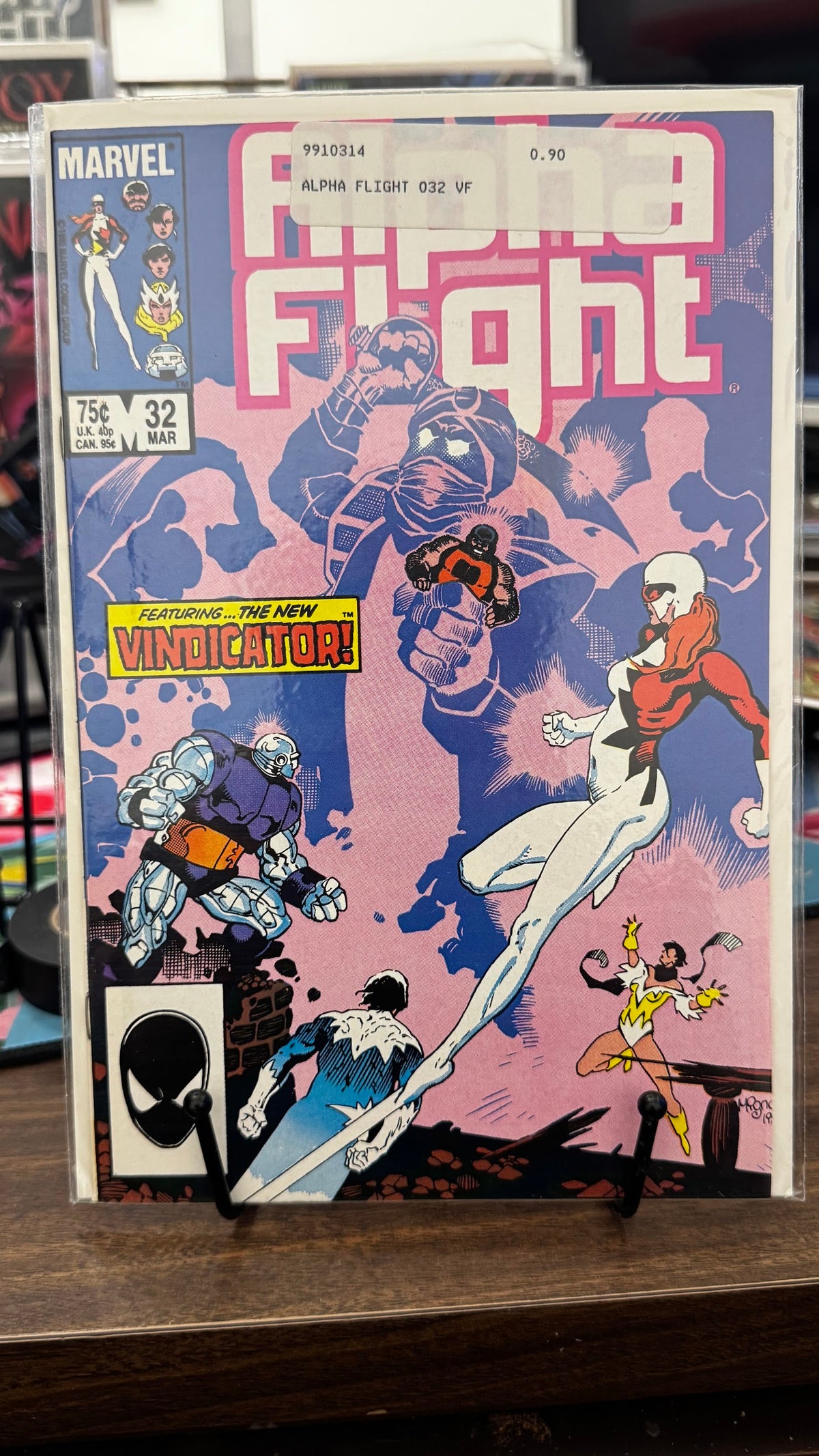 Alpha Flight (1st Series) #32 (1985) Marvel VF 8.0 Bronze Age Mike Mignola Cover