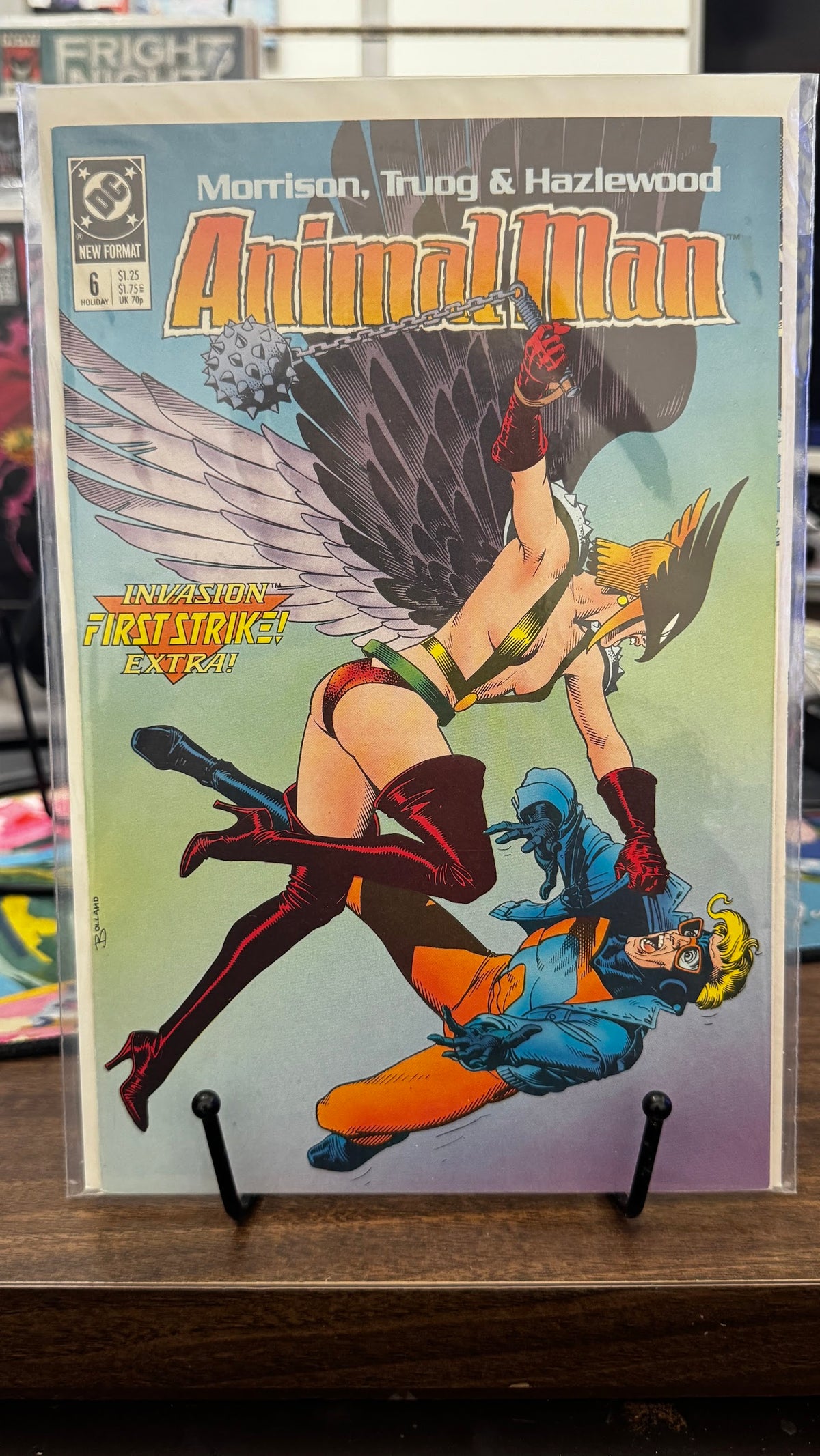Animal Man #6 (1988) DC VF+ 8.5 Copper Age Brian Bolland Cover Grant Morrison