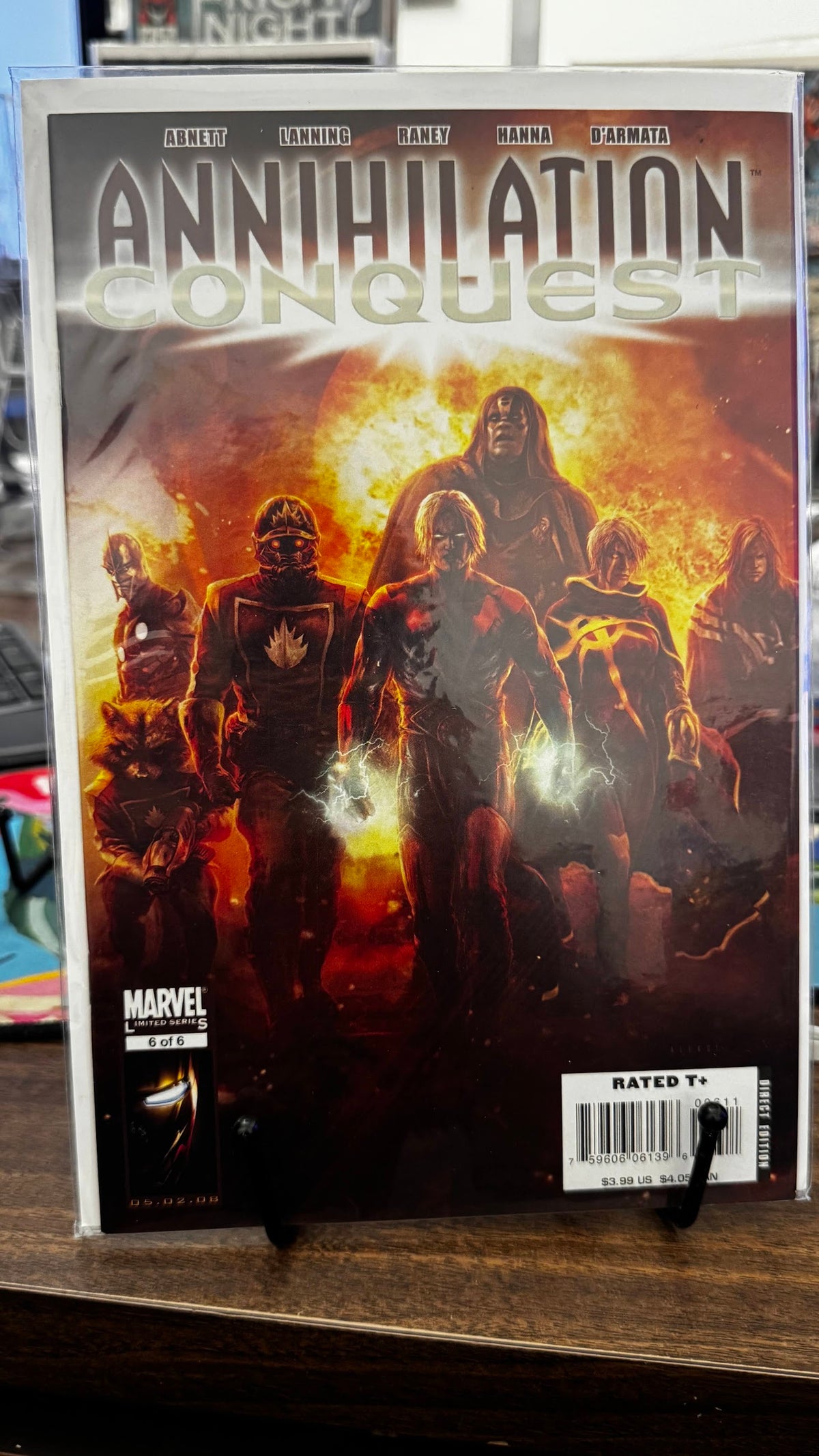Annihilation: Conquest #6 (2008) Death of Praxagora Marvel VF/NM 9.0 Modern Age