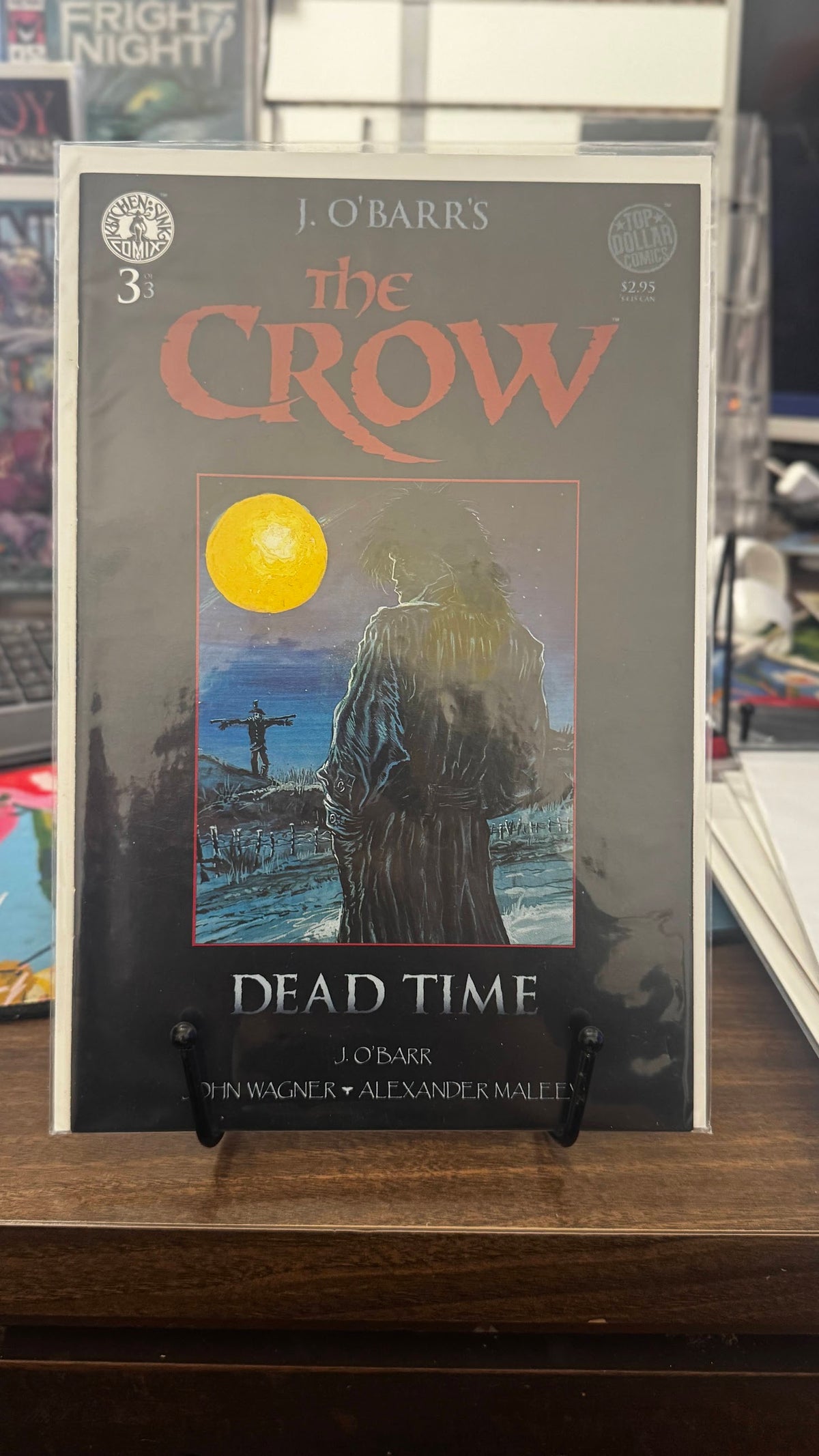 The Crow: Dead Time #3 (1996) Kitchen Sink VF 8.0 Halloween Modern Age Horror