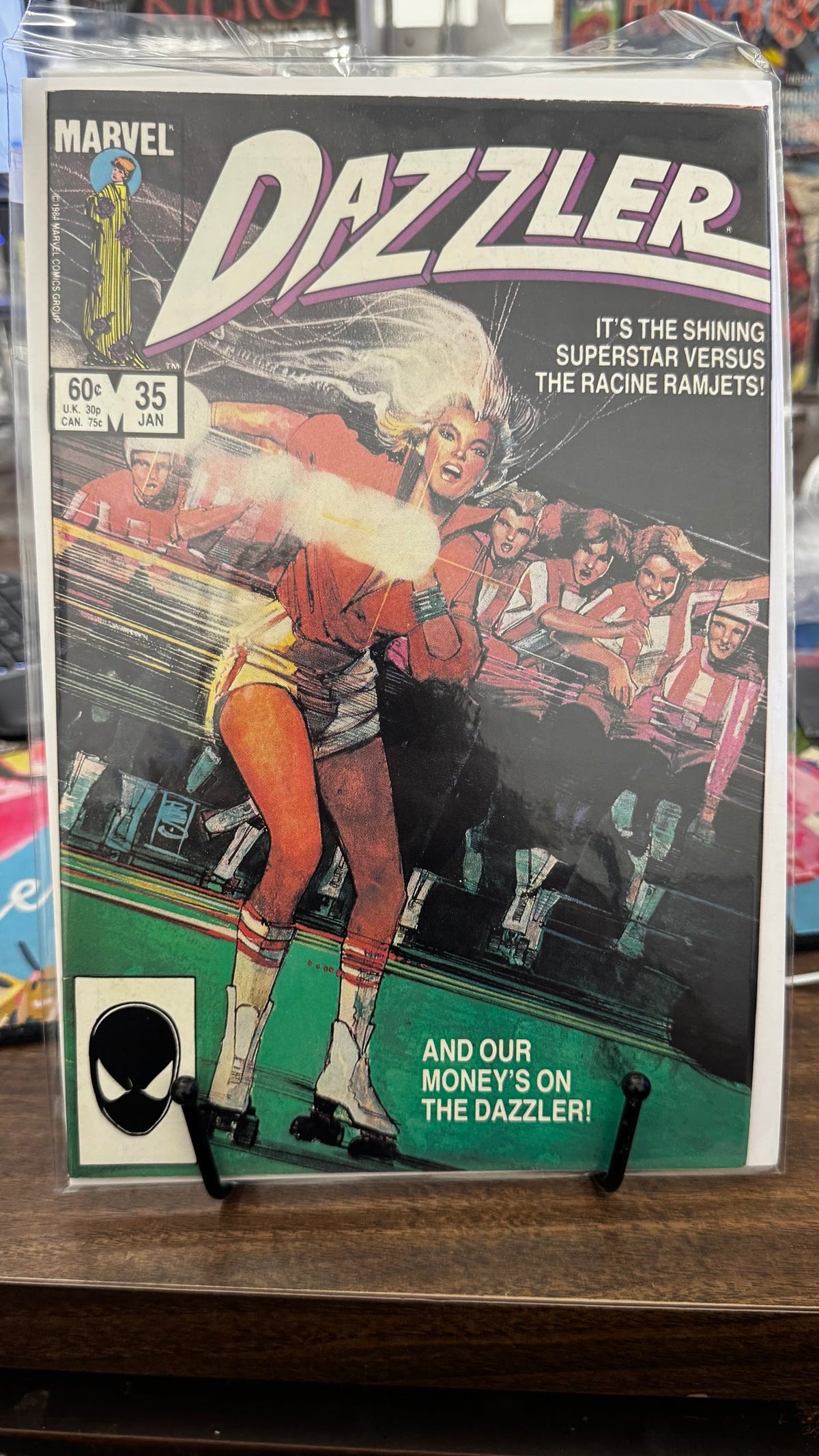 Dazzler #35 (1984) Marvel VF 8.0 Bronze Age Bill Sienkiewicz Cover Jim Shooter