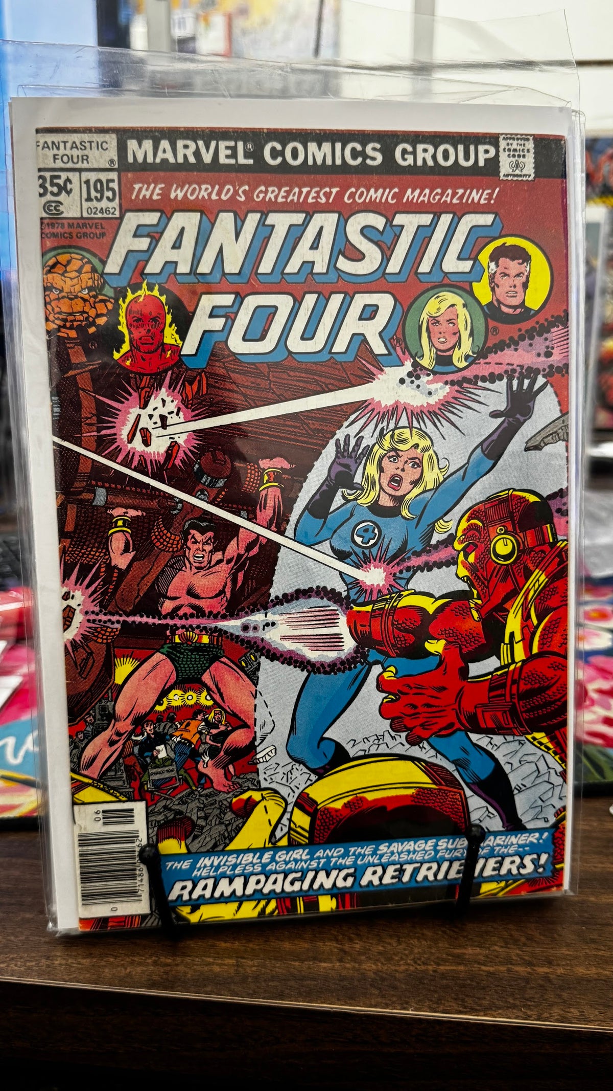 Fantastic Four (Vol. 1) #195 (1978) 2nd App Victor Von Doom II (not face) Marvel