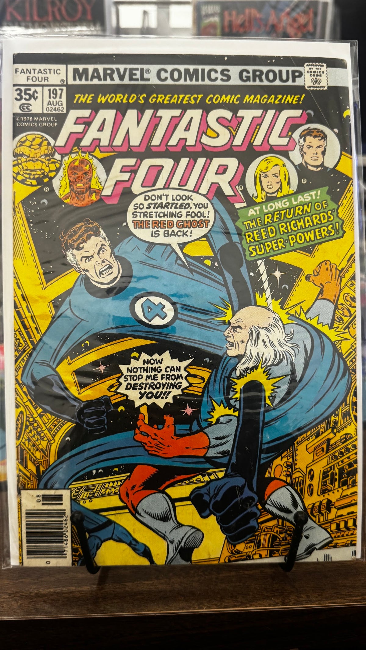 Fantastic Four (Vol. 1) #197 (1978) Marvel FN- 5.5 Bronze Age George Pérez Cover