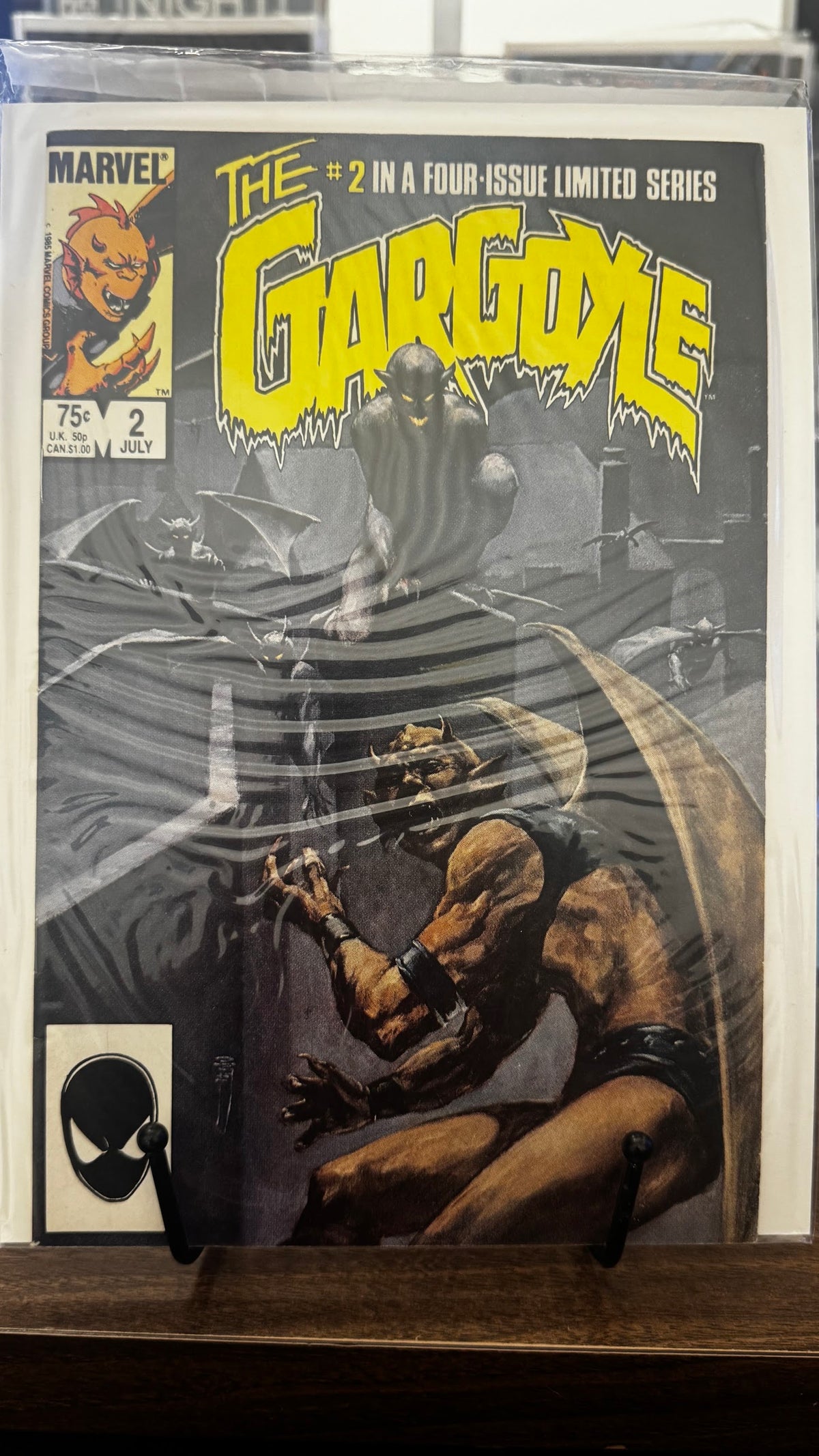 Gargoyle #2 (1985) Marvel VF 8.0 Bronze Age Bill Sienkiewicz Cover Superhero