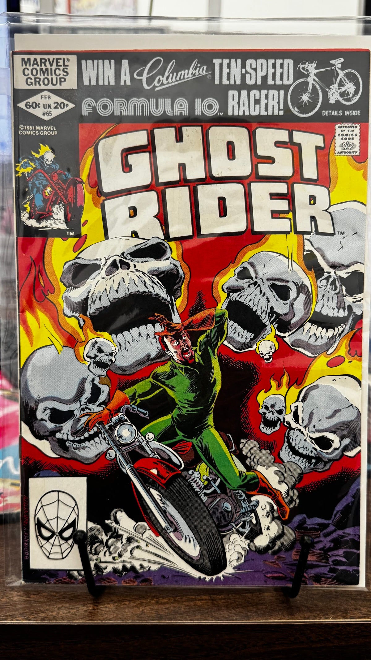 Ghost Rider (Vol. 1) #65 (1981) Marvel FN/VF 7.0 Bronze Age Bob Budiansky Cover