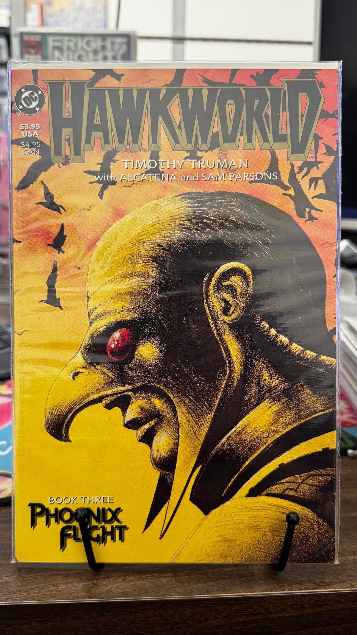 Hawkworld (Mini-Series) #3 (1989) DC VF+ 8.5 Copper Age Timothy Truman Cover