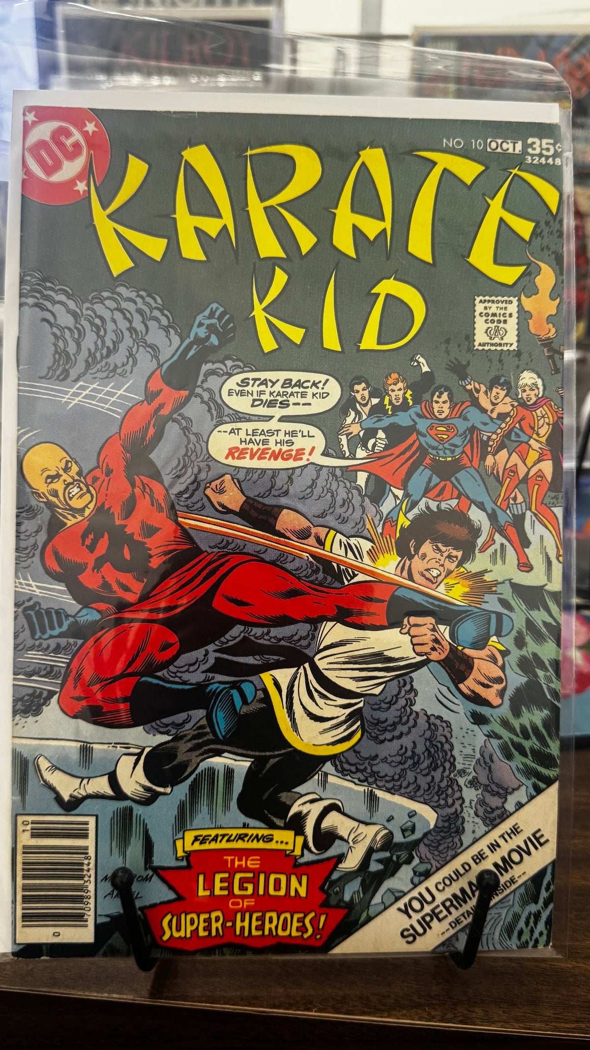 Karate Kid #10 (1977) DC FN/VF 7.0 Bronze Age Al Milgrom Cover Barry Jameson