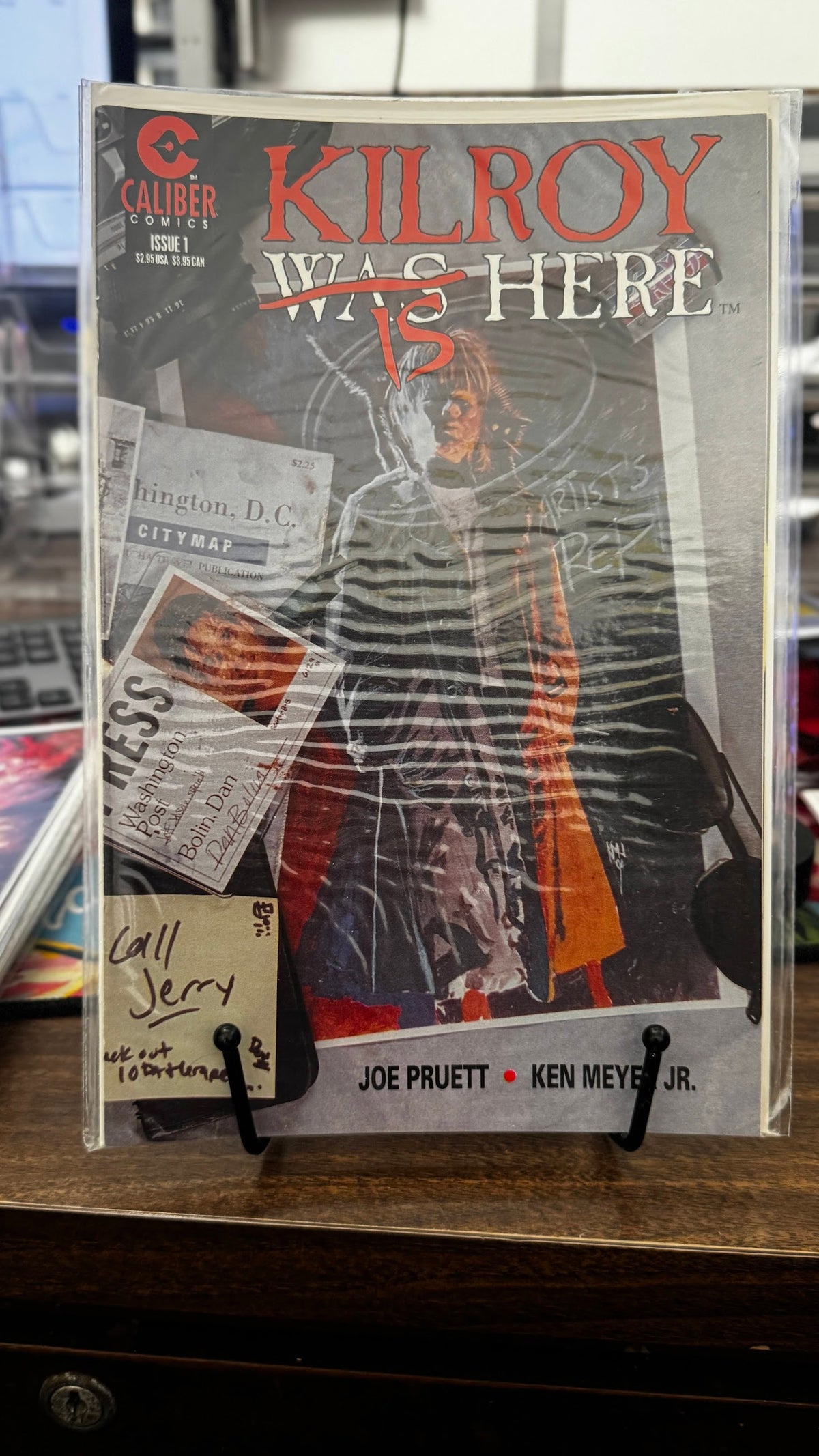 Kilroy Is Here #1 (1995) Caliber VF 8.0 Modern Age