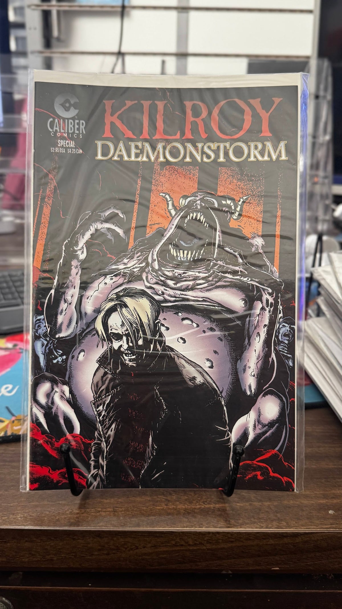 Kilroy: Daemonstorm #1 (1997) Caliber VF+ 8.5 Modern Age