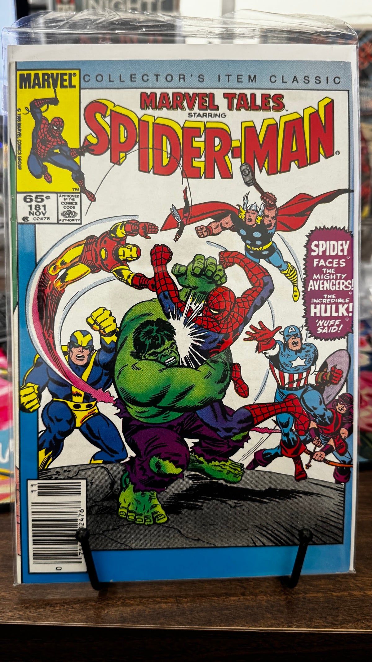 Marvel Tales (2nd Series) #181 (1985) VF- 7.5 Bronze Age John Romita Sr. Cover