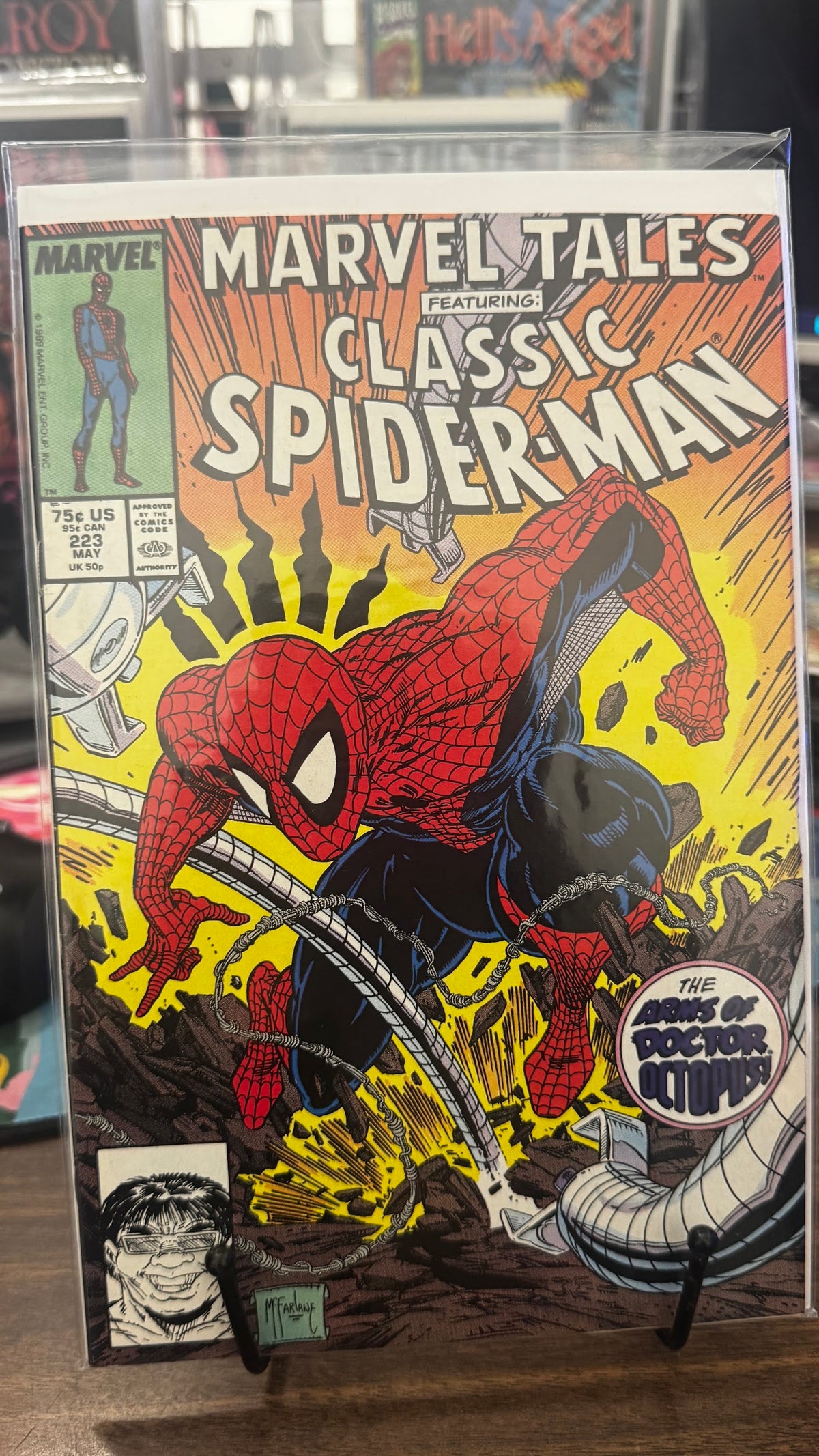 Marvel Tales (2nd Series) #223 (1989) VF+ 8.5 Copper Age Todd McFarlane Cover