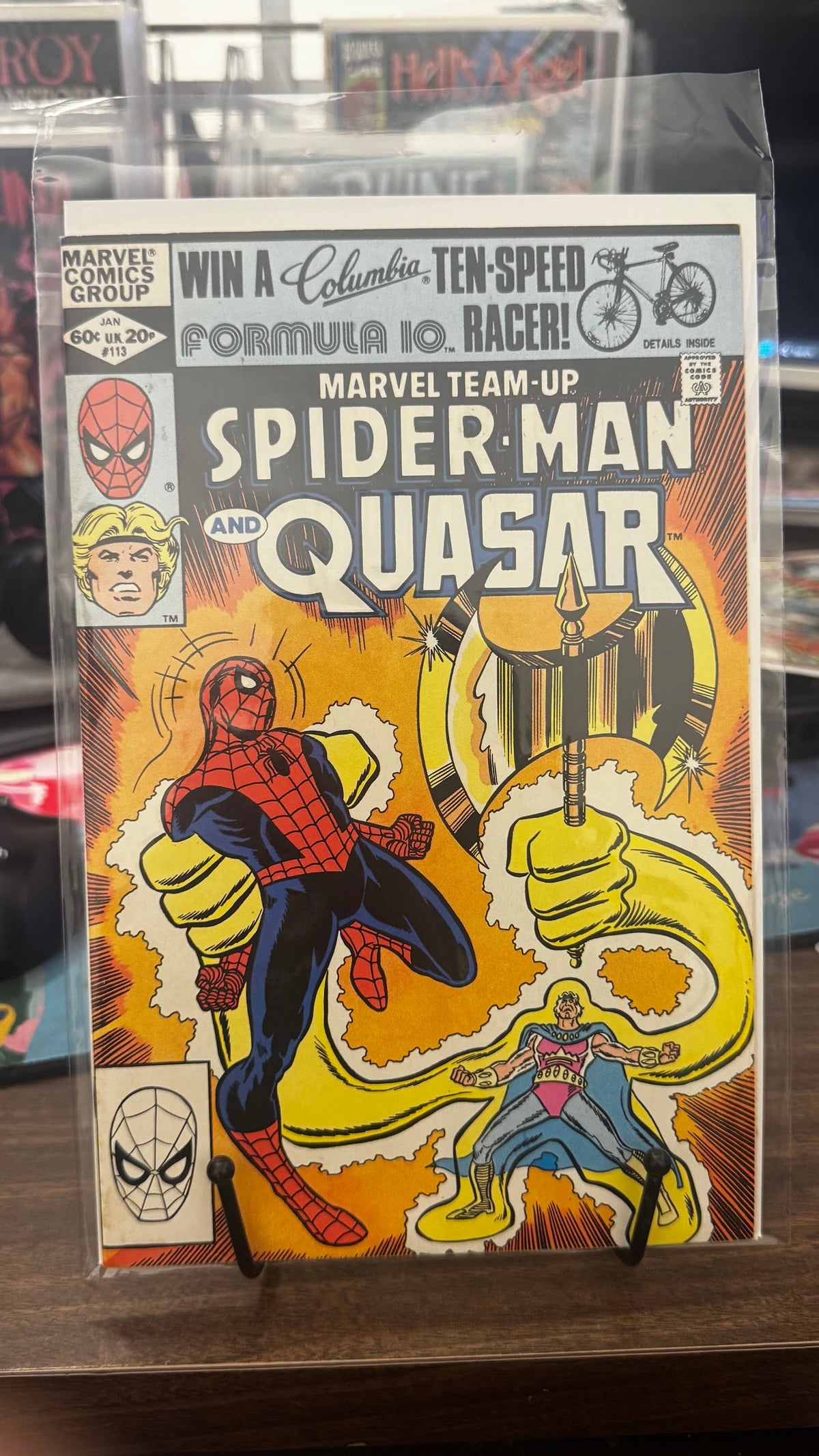 Marvel Team-Up #113 (1981) VF 8.0 Bronze Age John Romita Jr. Cover Superhero