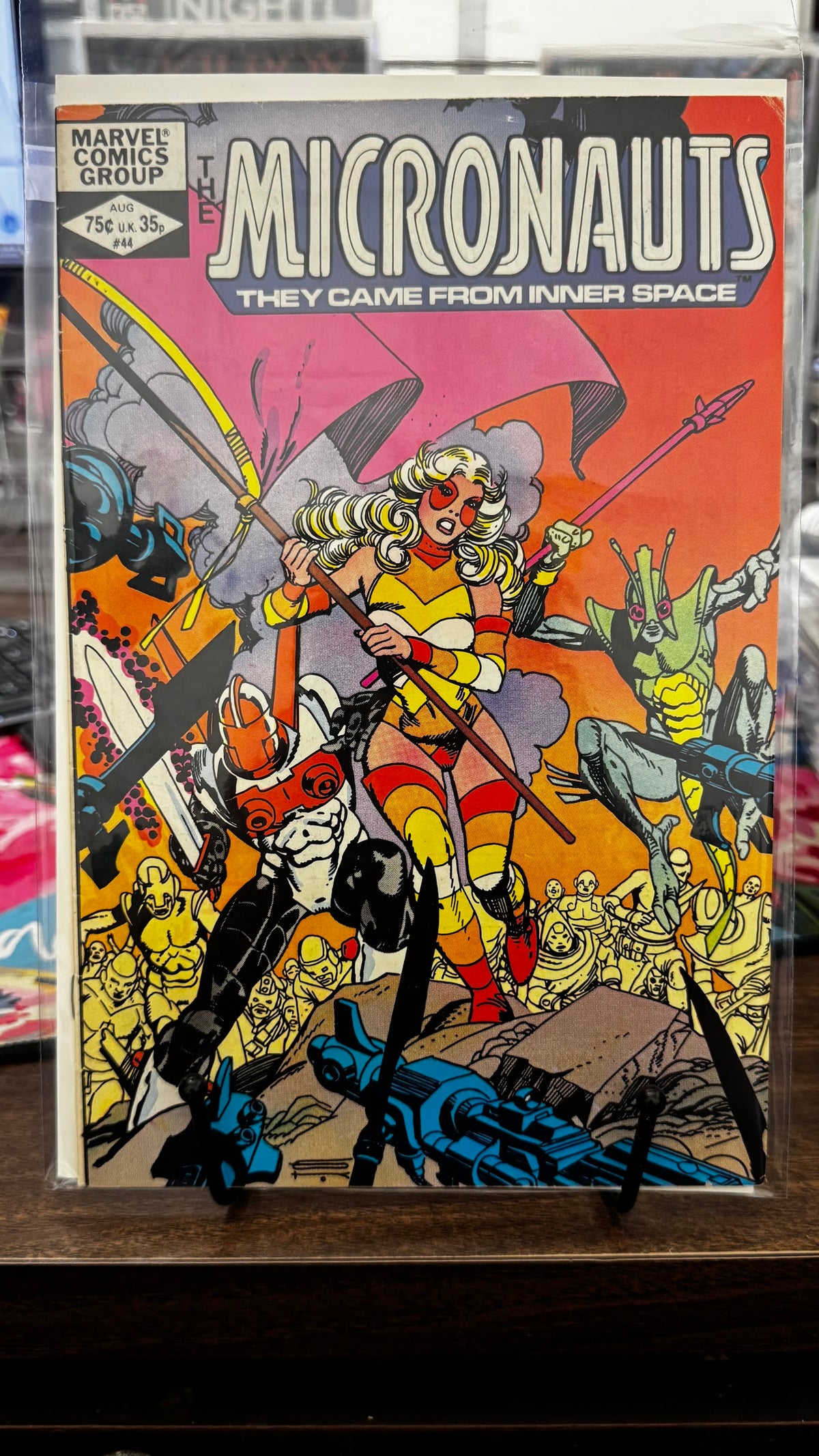 Micronauts (Vol. 1) #44 (1982) Marvel FN/VF 7.0 Bronze Age Gil Kane Cover Sci-Fi