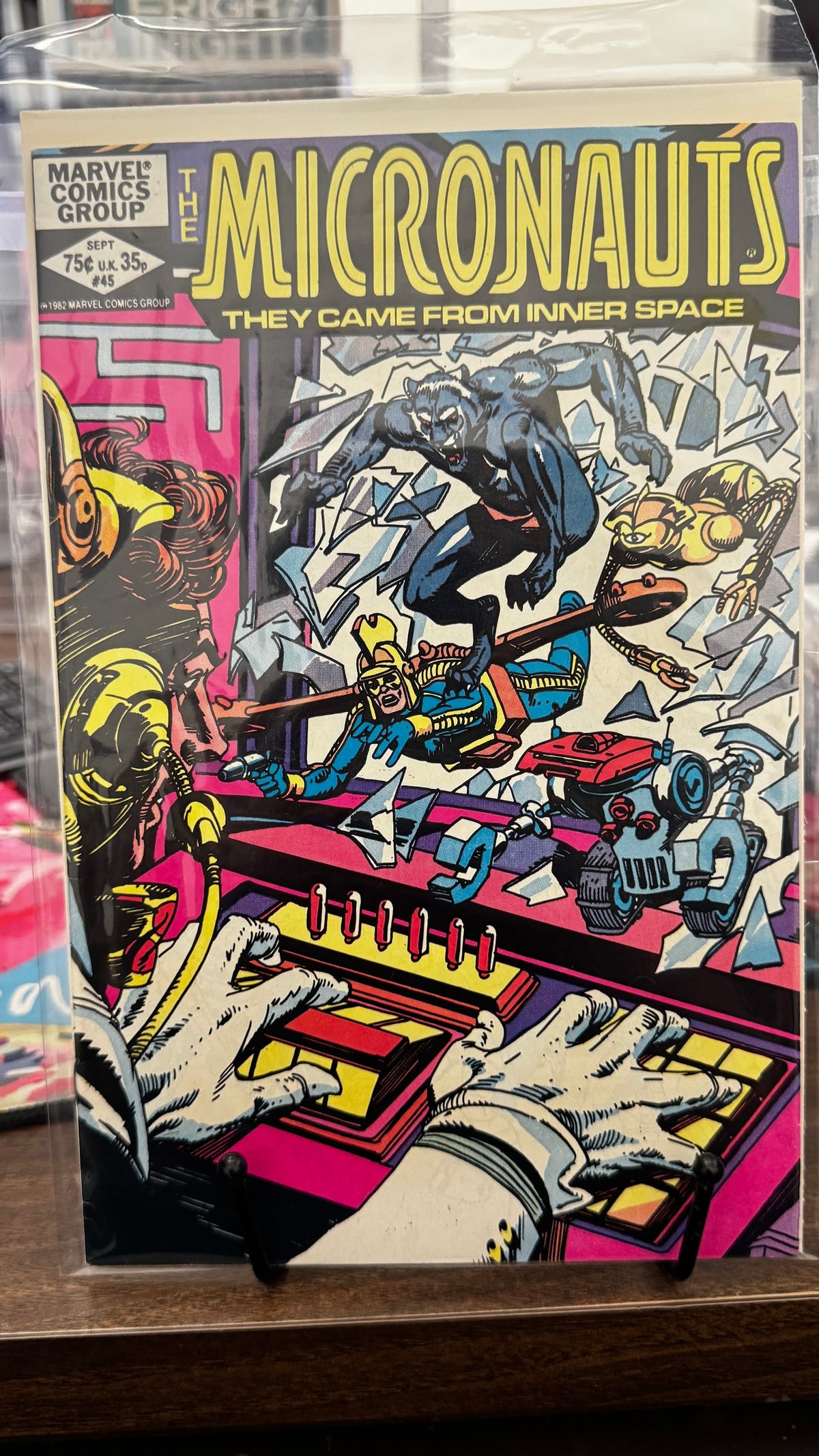 Micronauts (Vol. 1) #45 (1982) Marvel VF 8.0 Bronze Age Gil Kane Cover Superhero