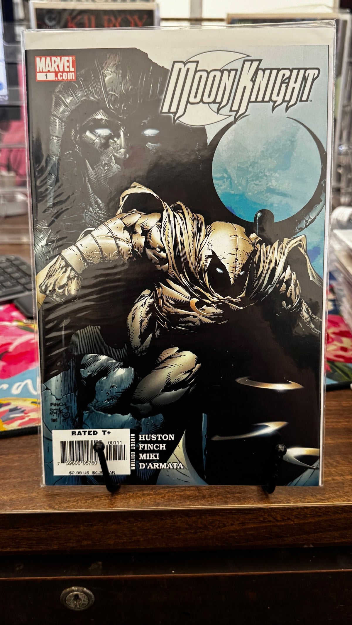 Moon Knight (5th Series) #1 (2006) Marvel VF/NM 9.0 Modern Age David Finch Cover