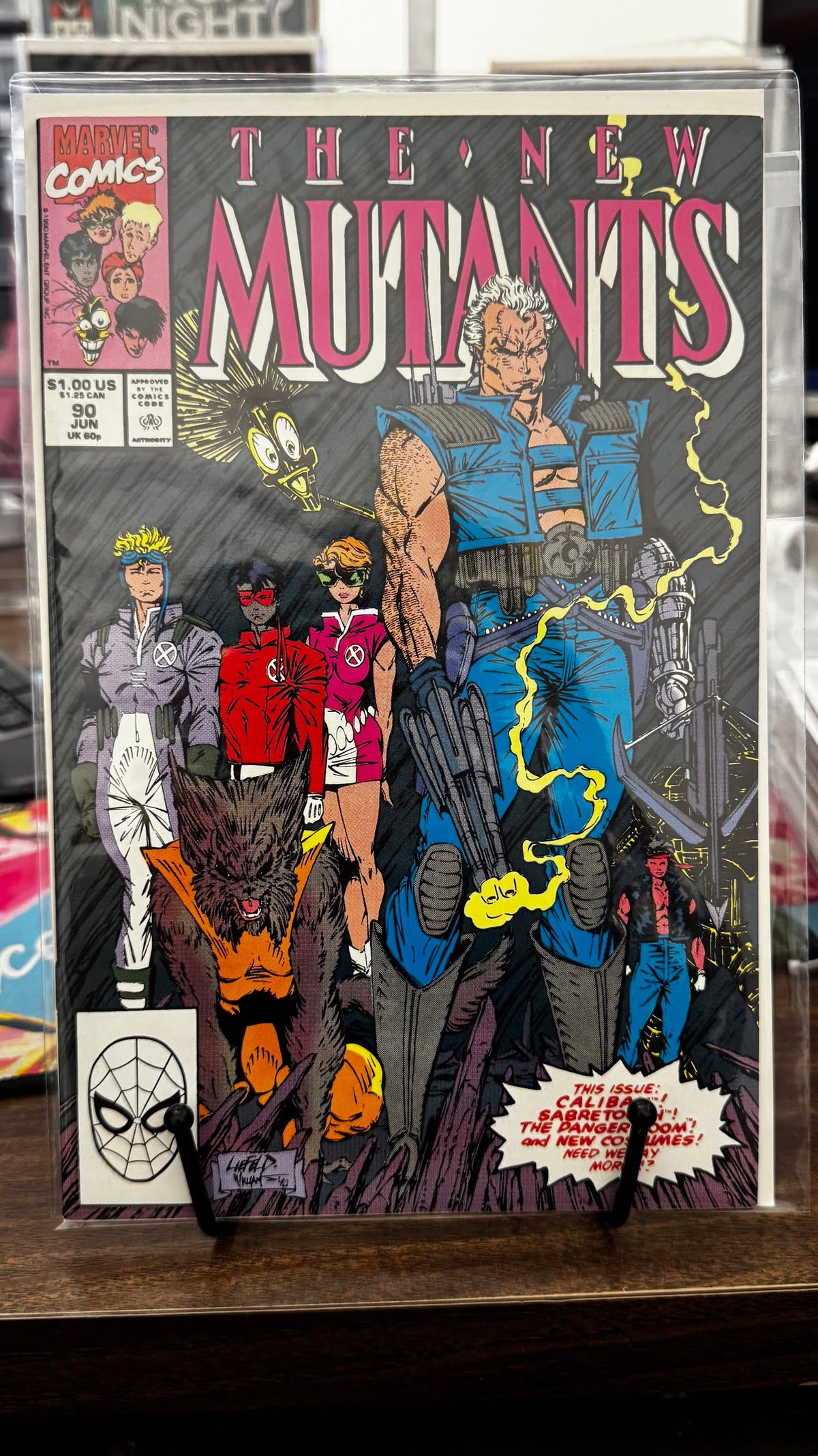 The New Mutants #90 (1990) Marvel VF/NM 9.0 Copper Age Rob Liefeld Cover