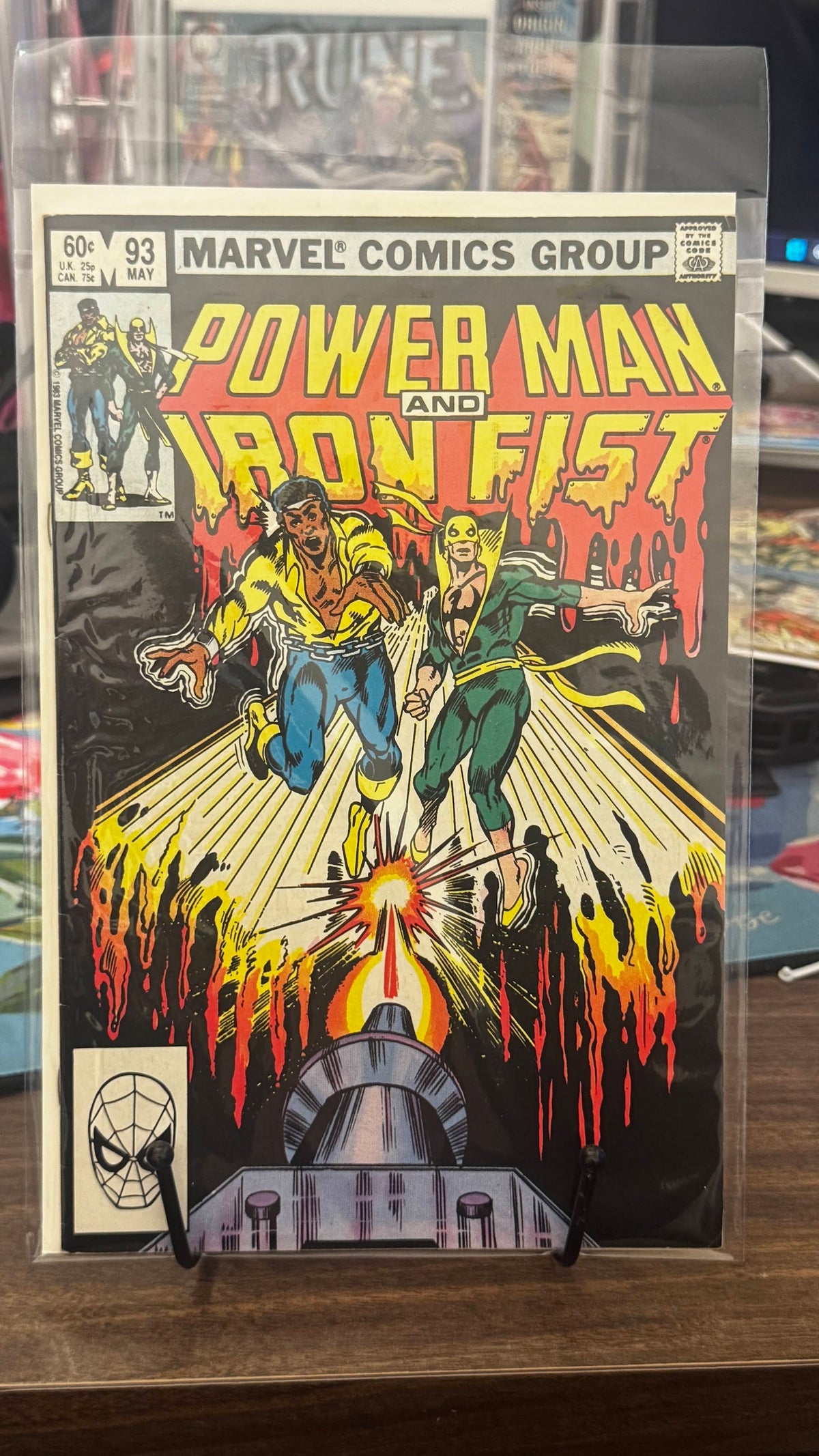 Power Man & Iron Fist #93 (1983) Marvel FN/VF 7.0 Bronze Age Kurt Busiek