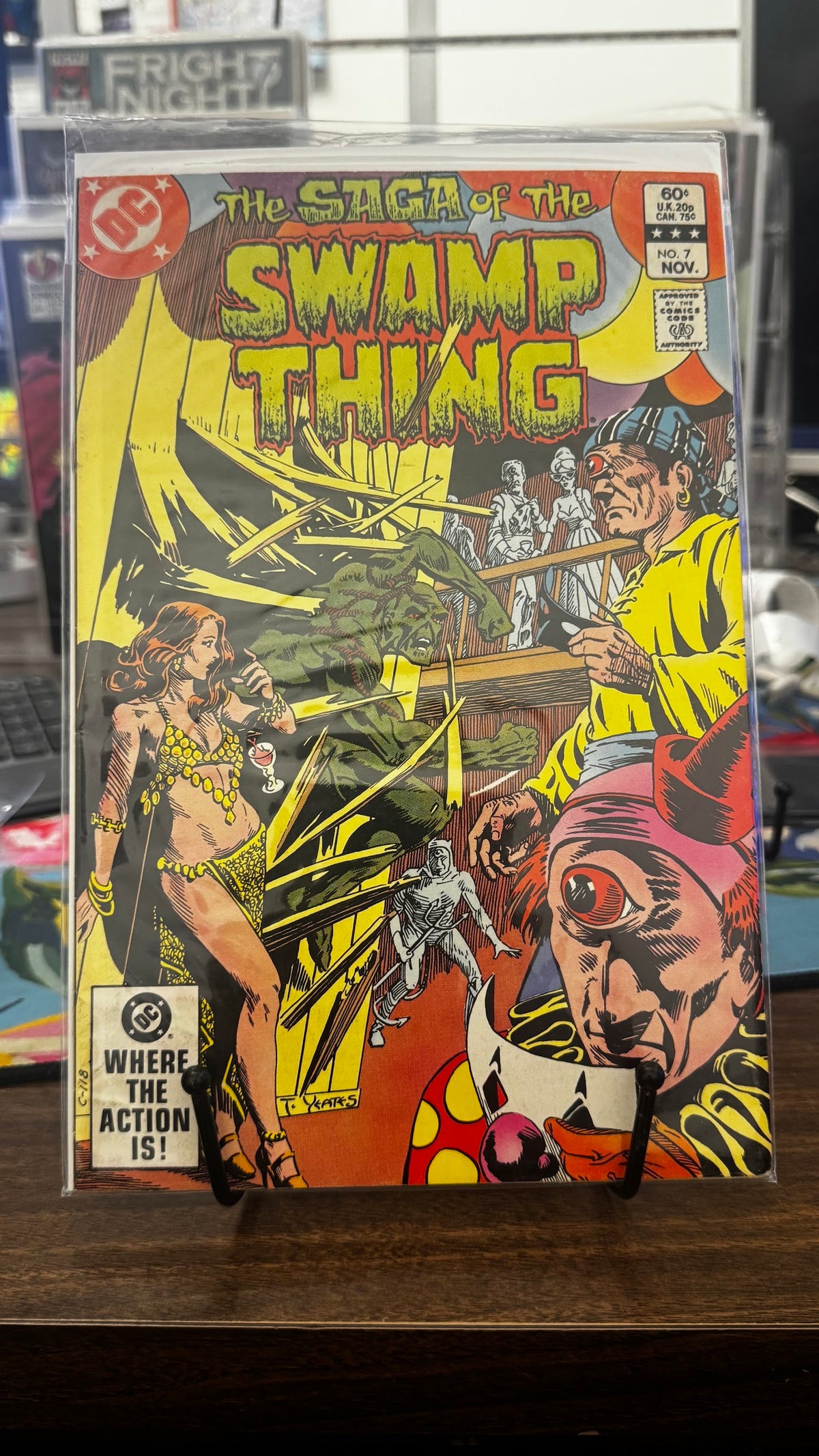 The Saga of the Swamp Thing #7 (1982) DC VF- 7.5 Halloween Bronze Age Superhero