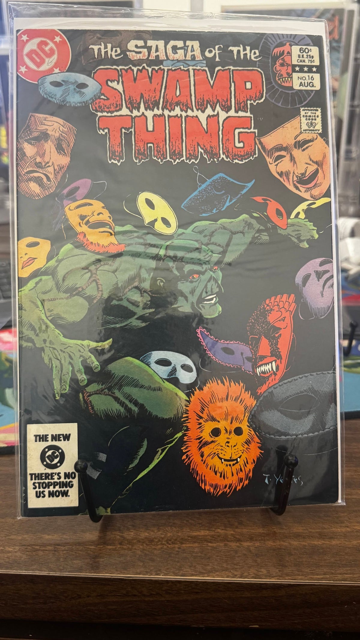 The Saga of the Swamp Thing #16 (1983) DC VF- 7.5 Halloween Bronze Age Horror