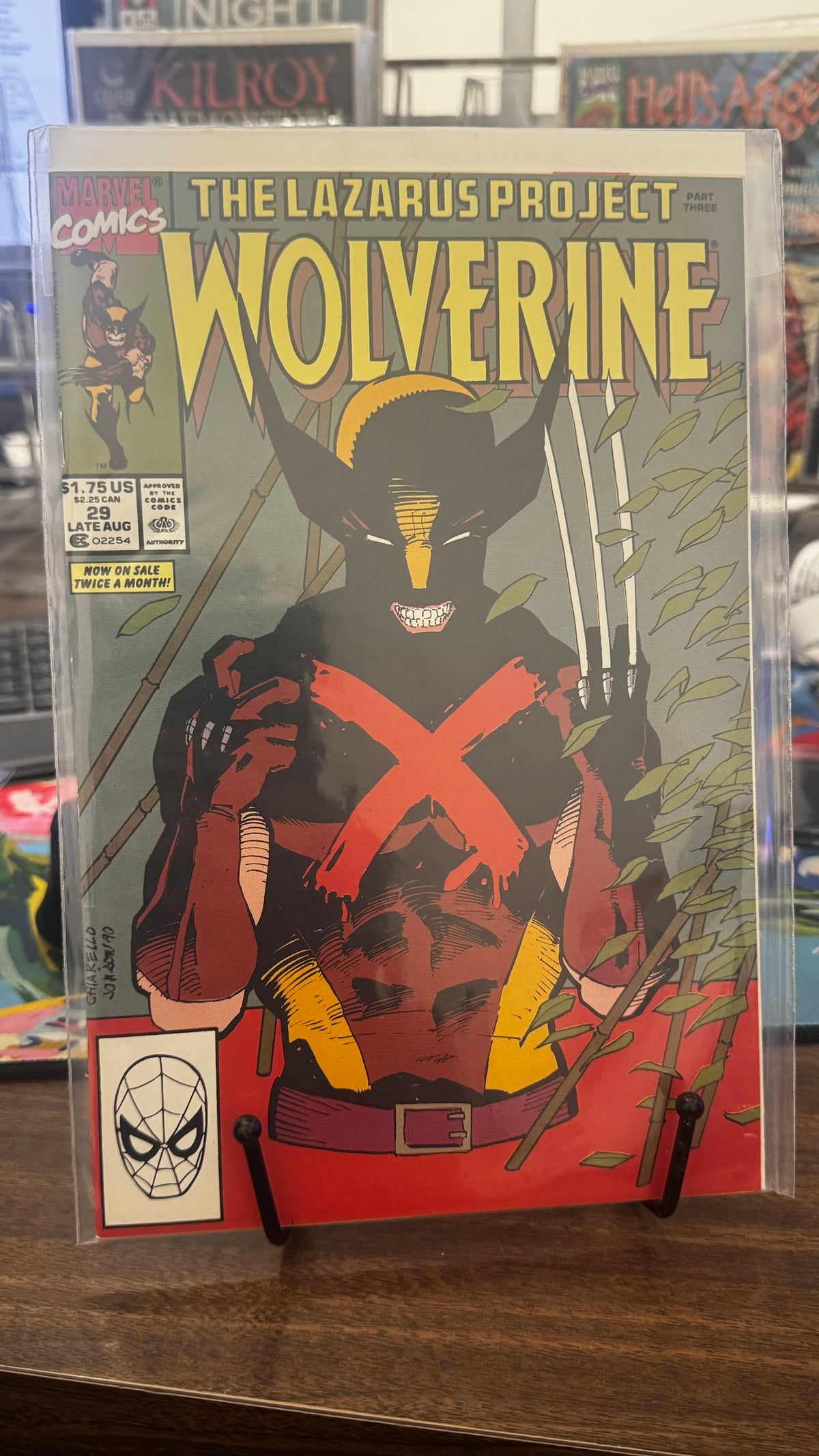 Wolverine #29 (1990) Marvel VF+ 8.5 Copper Age Mark Chiarello Cover Superhero
