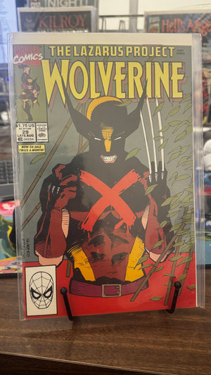 Wolverine #29 (1990) Marvel VF+ 8.5 Copper Age Mark Chiarello Cover Superhero 1