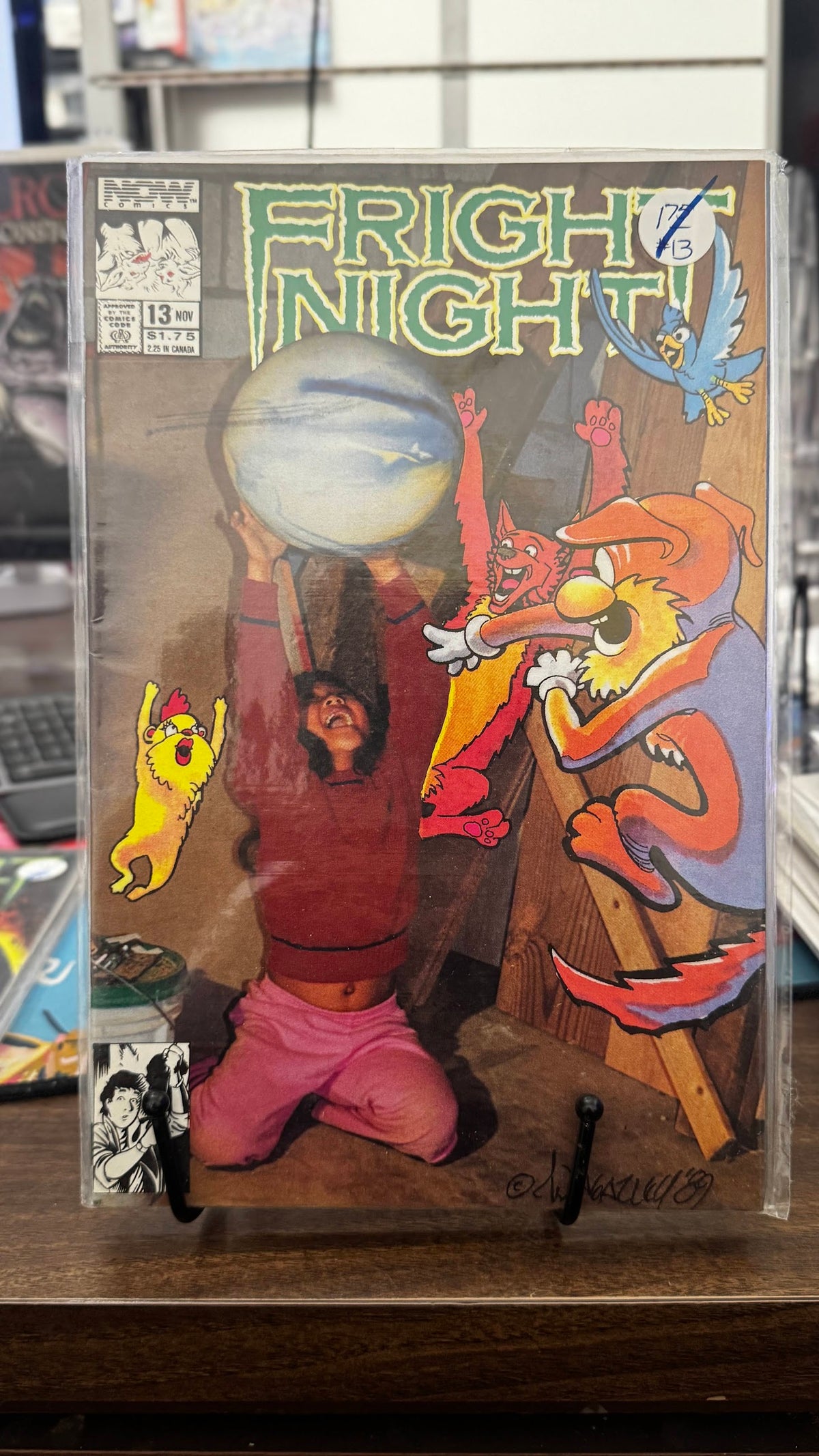 Fright Night #13 (1989) Now VF- 7.5 Halloween Copper Age Horror Suspense