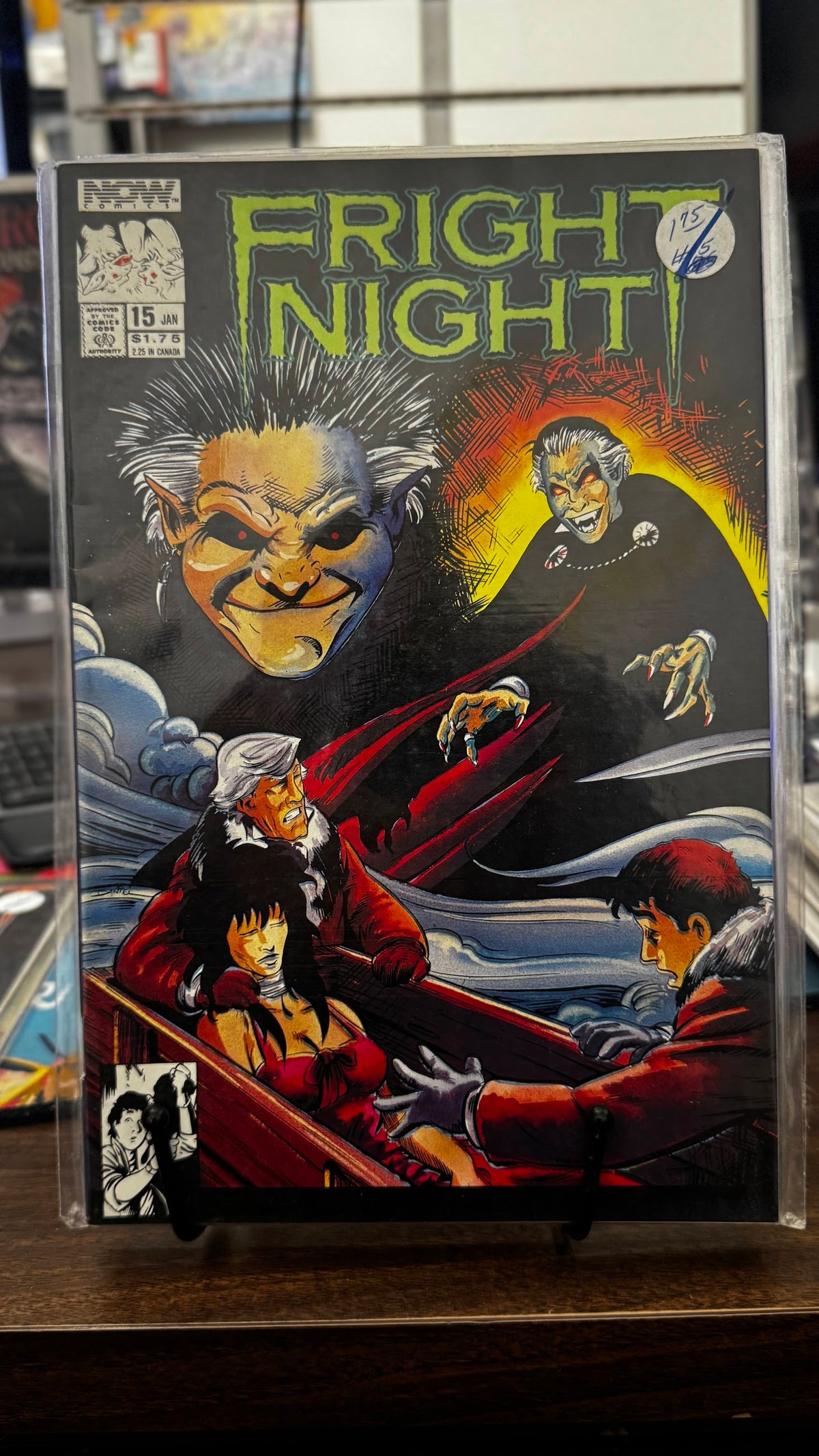 Fright Night #15 (1988) Now VF 8.0 Halloween Copper Age Horror Suspense